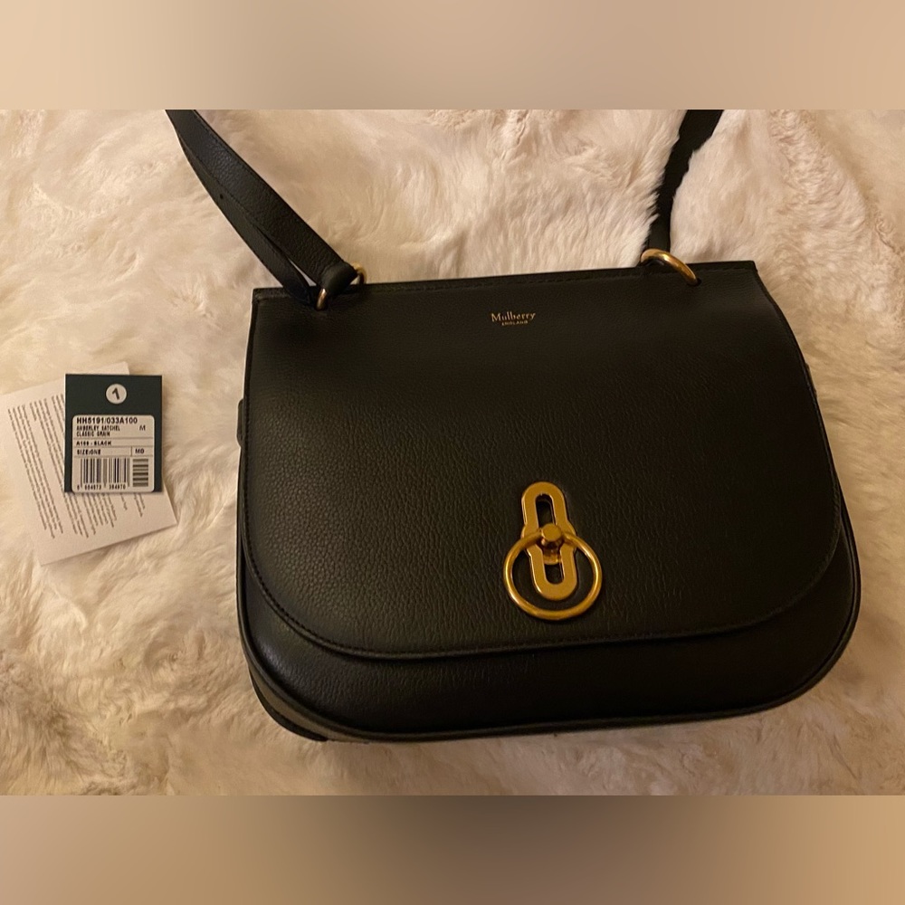 Mulberry amberley satchel classic grain